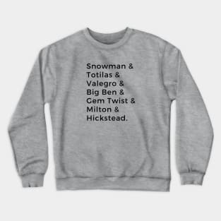 Famous Horses Crewneck Sweatshirt